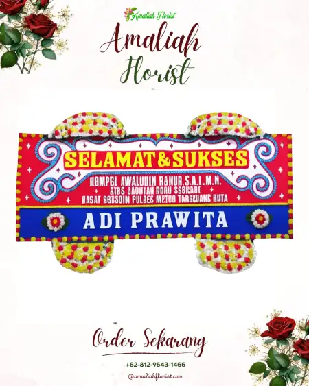 Papan Bunga Ucapan Selamat Masohi